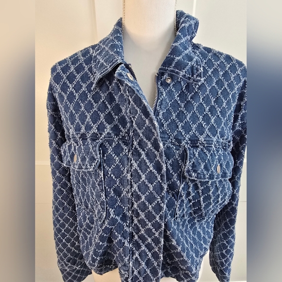 Marvel Blue Patterned Women's Jacket - Picture 2 of 7